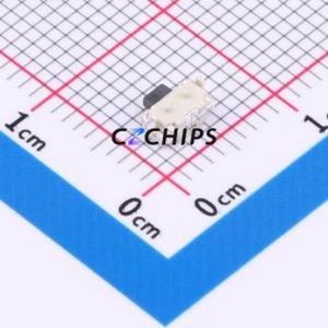 GT-TC020A-H035-L05 Tactile Switch SMD,2x4x3.5mm Switch Single Pole Single Throw Rectangle Button 1.8N Horizontal Mount - Product Image 2