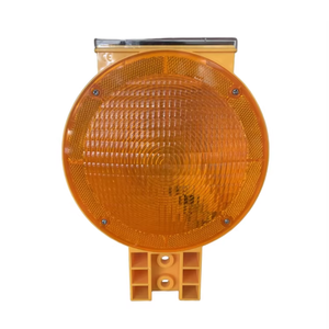 Highway Driveway Bridge Airport Led Traffic Barrier Warning Lamp Traffic Road Construction Safety Solar Barricade Light - Product Image 1