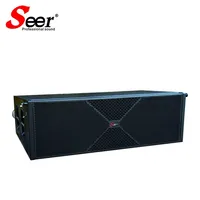 Enceinte Line Array passive trois voies Seer SLA-212, double 12 pouces, professionnelle, mono, pour scène extérieure, concert, 40Hz-18kHz, 139dB