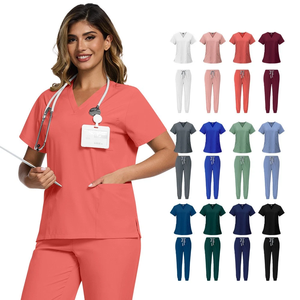 Offre Spéciale : Tenues Médicales et Blouses d'Infirmière – Ensembles de Blouses d'Hôpital à Manches Courtes et Pantalons pour Femmes – Uniformes de Soins Infirmiers - Product Image 3