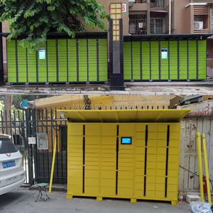 Kim loại ngoài trời tự động thông minh tự phục vụ bưu kiện tủ khóa tủ thông minh tủ khóa nhanh với phần mềm - Product Image 5