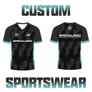 Kişiselleştirilmiş tasarım yüksek kalite spor Tshirt dokuma kaburga nakış logosu nefes Polyester futbol forması özel takım üniforma - Product Image 2