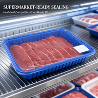 Barquettes jetables en PP pour viande et fruits, idéales pour supermarchés – Contenants alimentaires en PP