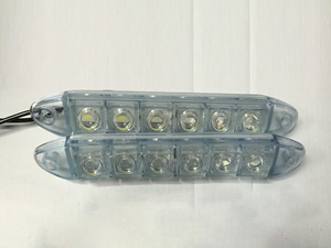 Universal DC 12V White LED <strong>Daytime</strong> <strong>Running</strong> <strong>Light</strong> Bulb 6LED Flexible IP67 Waterproof Car Styling New Condition for Autos - Product Image 2