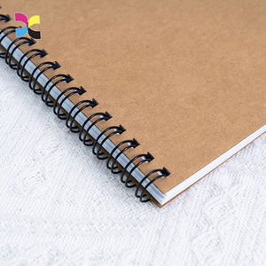 Cuadernos Espiral con Rayas Universitarias, Impresión <span class=keywords><strong>de</strong></span> Logotipo Personalizado <span class=keywords><strong>de</strong></span> Calidad, Libretas <span class=keywords><strong>de</strong></span> Notas Kraft - Product Image 3