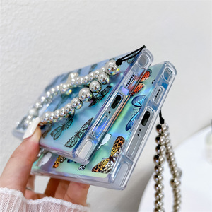 Funda de teléfono esmerilada de mariposa láser galvanizada para iPhone 16 Pro Max funda para iPhone 15 14 13Pro para <span class=keywords><strong>Samsung</strong></span> S25 S24 S23 ultra - Product Image 5