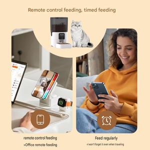 Distributeur automatique intelligent de nourriture pour chats et chiens, programmable avec caméra, de haute qualité, best-seller, vente en gros - Product Image 6
