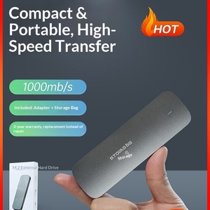 Nueva Bolsa de Almacenamiento Portátil para SSD de 1 TB, <span class=keywords><strong>Compatible</strong></span> <span class=keywords><strong>con</strong></span> Teléfonos <span class=keywords><strong>Mac</strong></span>, <span class=keywords><strong>Disco</strong></span> <span class=keywords><strong>Duro</strong></span> Externo Tipo-C <span class=keywords><strong>con</strong></span> Carcasa Metálica, 7200 RPM - Product Image 2