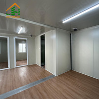 JHHY Maison préfabriquée modulaire, kit de maisons, bureau en conteneur, maison extensible