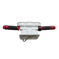 Kit DIY JSJM Gauges pour machine de jeu vidéo d'arcade de course, volant de moto de simulation pour enfants avec poignée LED, version anglaise