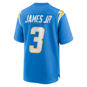 Maillot de <span class=keywords><strong>football</strong></span> Justin Herbert de la nouvelle saison <span class=keywords><strong>2024</strong></span> des Chargers bleu poudre, respirant, pour l'entraînement d'équipe, vêtements de sport - Product Image 2