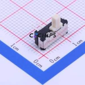 SSSS916400 Slide Switch Through hole Component (THT) Switch Single Pole Double Throw Rectangle Pin Header PC Pin 9.5mm - Product Image 1
