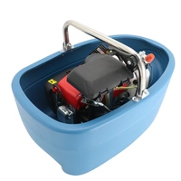 Pompe à eau à essence 4 temps grande puissance pompe flottante portable pour le jardin et l'extérieur