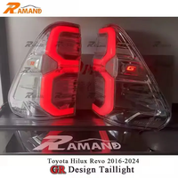 Feu arrière GR de nouvelle conception d'usine pour Hilux 2016-2024 feu arrière LED complet modifié pour accessoires de feu arrière Hilux Pickup