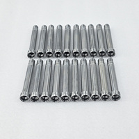 Moule en acier inoxydable pour machines de capsulage Sacmi - 25,79x148,5 mm, insert personnalisable pour bouteille PET, perçage CNC, brochage, électroérosion à fil