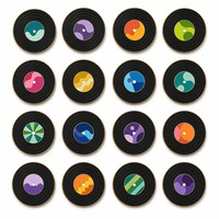 Épinglette en émail personnalisée en forme de disque vinyle, badge métallique rétro musical, épinglette de revers, souvenir, bijou DJ, cadeau, vente en gros d'usine, OEM, ODM