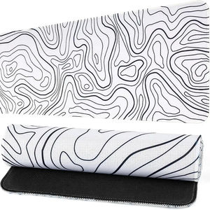 Tapis de souris de jeu en caoutchouc néoprène de conception personnalisée Offre Spéciale grand tapis de souris coloré multifonctionnel de haute qualité - Product Image 1