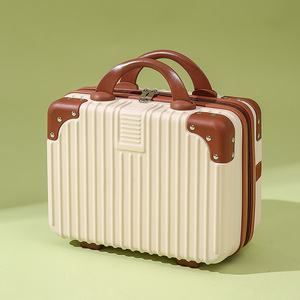 Valigia Mini in ABS da 12 Pollici, Economica, per Regali, Trucchi e Cosmetici, <span class=keywords><strong>Bagaglio</strong></span> a Mano - Product Image 1