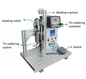 費用対効果の高いMSD工場向けバルク手動はんだ付け機、高精度ステッピングモーターベアリングはんだ付けシステムエンジン、CE認証取得 - Product Image 2