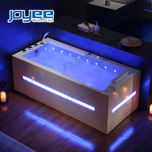 JOYEE Plus Populaire <span class=keywords><strong>Bain</strong></span> À Remous Intérieur avec 1 Chaises Longues Home Relax Baignoire avec Jets de Massage - Product Image 1