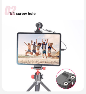 Soporte Universal de Metal para Tablet Ulanzi U-Pad III, Abrazadera para Teléfono con Tornillo Arca 1/4, Soporte para Trípode de Tablet para iPad Pro de 12.9'' - Product Image 3