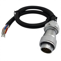 Connecteur de câble aviation WY20 à 14 broches, étanche IP67, fiche circulaire, faisceau de câbles pour l'automatisation industrielle, LED, CCTV