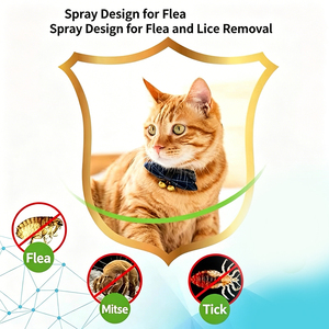 Brume répulsive anti-parasites pour <span class=keywords><strong>chiens</strong></span> et chats, pour extérieur, parcs, promenades, camping, protection longue durée de 12h, bouclier protecteur pour le pelage (OEM/ODM) - Product Image 3