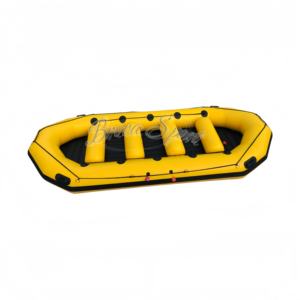 Rafle gonflable jaune de 480 cm, certifiée CE, avec accessoires de sécurité pour une expérience aquatique inoubliable - Product Image 5