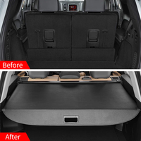 Ausziehbare Kofferraumabdeckung für Dodge Durango 7-Sitzer 2011-2021 Neue Innenausstattung Zubehörprodukte für Autos
