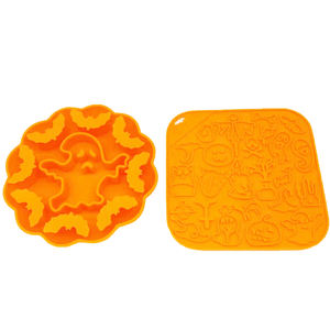 Fournisseur d'animaux de compagnie vente en gros halloween vibe <span class=keywords><strong>chien</strong></span> snuffle mat witchy halloween automne bol citrouille <span class=keywords><strong>boo</strong></span> mangeoire - Product Image 2