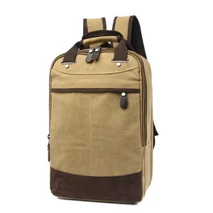 Remoid Fashion Portable Casual Travel Backpacks Custom Canvas Student School Bag Waterproof Wear Resistance Computer Backpack
