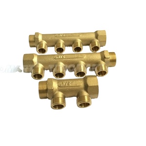 Collettore in ottone Tubomart colore 2-6 modi collettore acqua 36mm 50mm tubo sotto il <span class=keywords><strong>pavimento</strong></span> collettore di acqua in ottone per la casa <span class=keywords><strong>riscaldamento</strong></span> <span class=keywords><strong>a</strong></span> <span class=keywords><strong>pavimento</strong></span> - Product Image 1