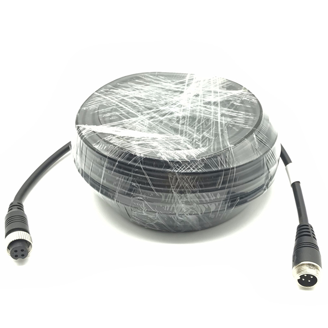 Custom 4Pin 5Pin 6Pin 8Pin Backup Camera Aviation Cable Extension Cable for Car Rear View Reversing Mdvr Camera