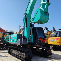 Excavatrice sur chenilles Hitachi ZX200 ZX200-5A d'occasion, 20 tonnes, moteur japonais d'origine, matériel de construction
