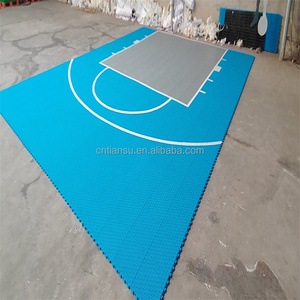 Material Económico para Canchas Deportivas, Baldosas de Plástico, Suelo para Baloncesto, Exterior - Product Image 3