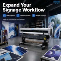 Nueva Impresora de Inyección de Tinta Eco Solvente CMYK de Formato Ancho Totalmente Automática para Papel Fotográfico de Película Ligera y Medios de PP