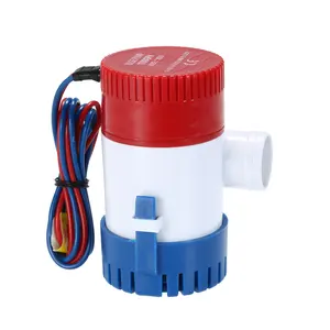 Dc 12V/24V Mini Bilge Pomp 1100Gph Elektrische Waterpomp Voor Boten Accessoires Dompelbare Boot Waterpomp