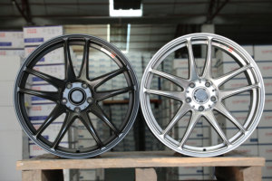 Nueva Llanta de Aleación de Aluminio Fundido para Automóvil de Pasajeros KL-505 4x100 5x100 5x105 5x108 5x110 5x112 5x114.3 5x120 PCD 15-19 Pulgadas, Color Negro - Product Image 2