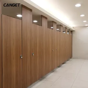 Su geçirmez laminasyon tuvalet kabini kapısı