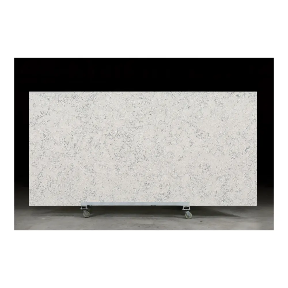 PXQZ180815-1 Calacatta White Quartz Slab Solid Surface Countertop Quartz Stone