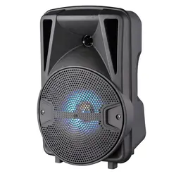 Mba 8 Inch Musicales Loa KO Karaoke Âm Thanh Chuyên Nghiệp Loa Không Dây Di Động Hoạt Động <span class=keywords><strong>Stereo</strong></span> Di Động Loa Di Động - Product Image 3