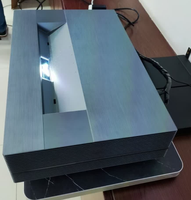 Comprend un projecteur laser SUYUN UN120 avec écran de 120 pouces, 4K Ultra-Short Throw, pour cinéma maison, vidéoconférence professionnelle