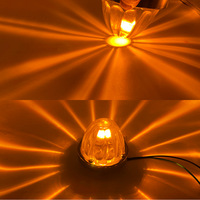 Feux de sous-éclairage extérieurs pour remorque, feux de type pastèque en verre, feux stroboscopiques LED 10-30V pour semi-remorque