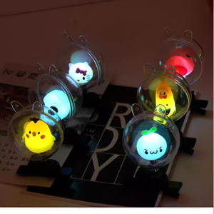 <b>Led</b> Light up Hairpin Glowing Bobo <b>Ball</b> Hair Clip Luminous Hair Headwear Accessory for Kids - Product Image 1