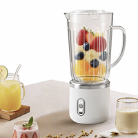 Draagbare elektrische sapcentrifuge beker, USB oplaadbaar, voedselveilig PC-materiaal, hoge snelheid blender