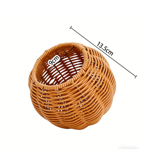 Lit de nidification pour oiseaux en vannerie tressée PP, durable et respirant |   Amovible et lavable pour le sommeil des canaris, des perruches et des pinsons - Product Image 6