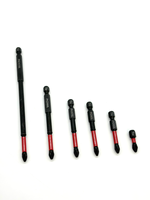 Jeu d'embouts de tournevis Phillips en acier S2, embouts magnétiques à tête cruciforme pour perceuse électrique, accessoires pour visseuse à chocs hexagonale 1/4