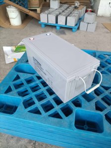 Batterie au gel plomb-acide 12V 200Ah sans entretien longue durée, batterie de stockage solaire UPS 12V 200Ah pour les télécommunications - Product Image 4