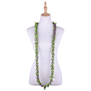 150CM人工ベルベットローズバッド・レイ島用 - Product Image 4