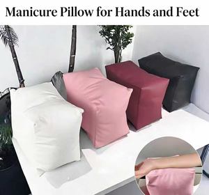 Almohadilla para Uñas de Cuero con Diseño Minimalista de Garra de Gato, Antimanchas, Antisuciedad, Fácil de Limpiar, Herramienta Especial para Salón de Uñas - Product Image 5